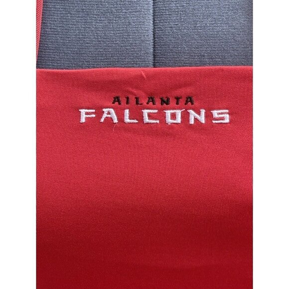 NFL / ALL SPORT COUTURE Womens Red Halter Stretch Top Large Atlantic Falcons NWT - Picture 8 of 16